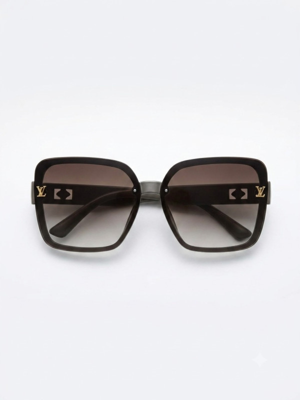 Louis Vuitton Luxury Oversized Square Frame Sunglasses